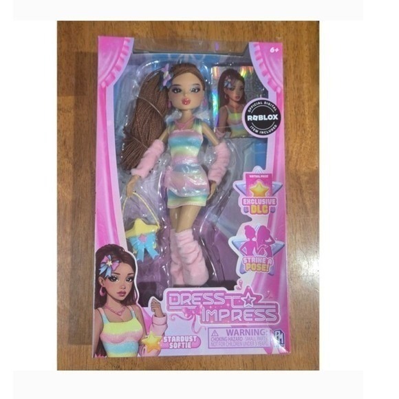 white christmas dresses Dress To Impress Series 1 Fashion Doll Stardust Softie main image 1